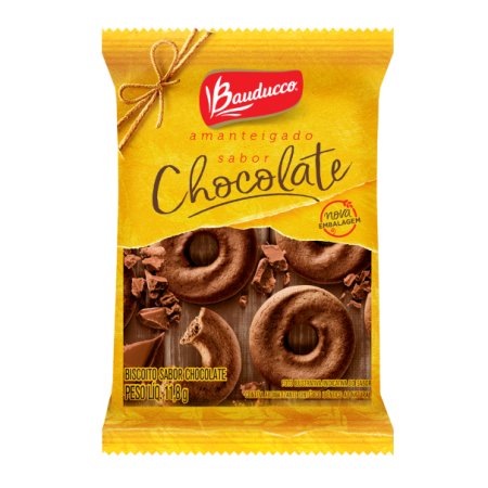 Biscoito Bauducco Chocolate 11,8G