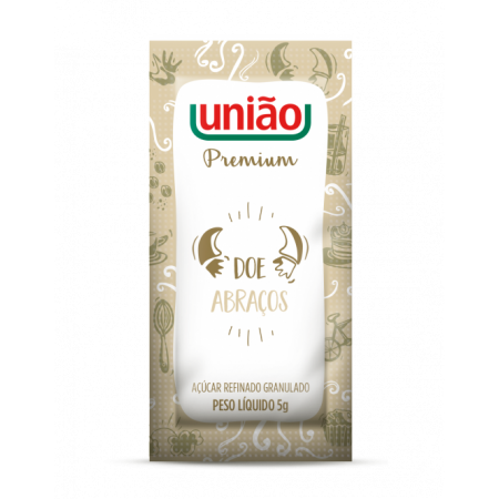 Sachet União Premium Açúcar 5G