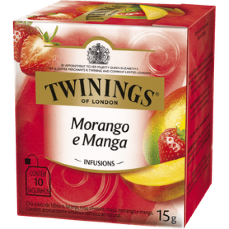 Chá Twinings Morango e Manga15 G