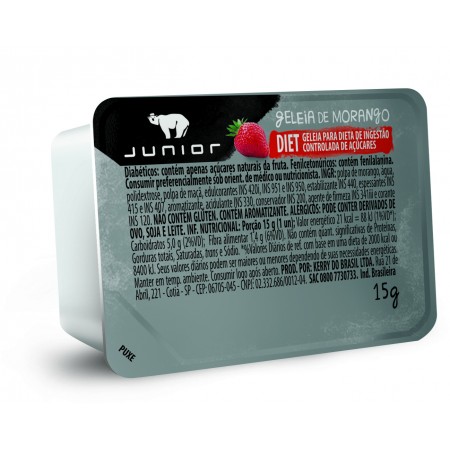 Blister Jr Geléia Diet Mor/Goi 15G