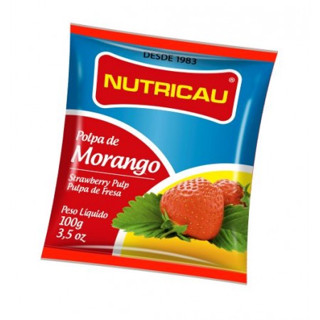 Polpa Nutricau Morango 12X100G