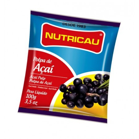 Polpa Nutricau Açaí 12X100G