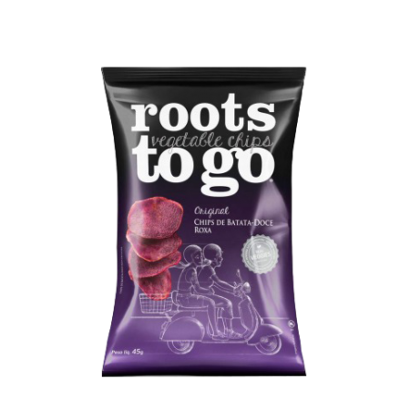 Chips Roots Batata Doce Roxa 45 G