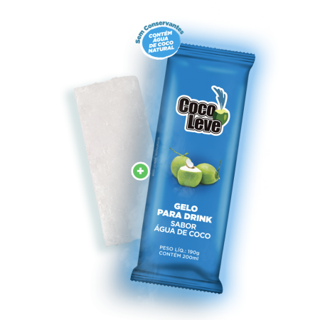 Gelo Côco Leve  Côco190 Gr
