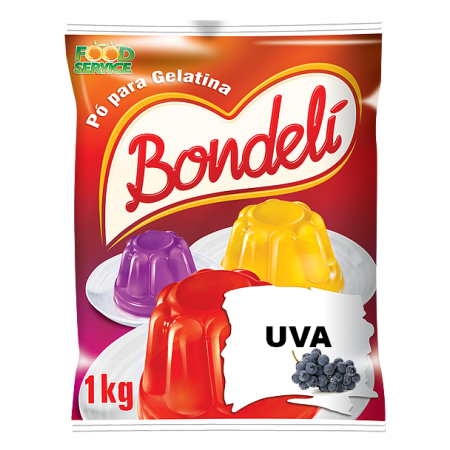 Gelatina Em Pó Uva1 Kg