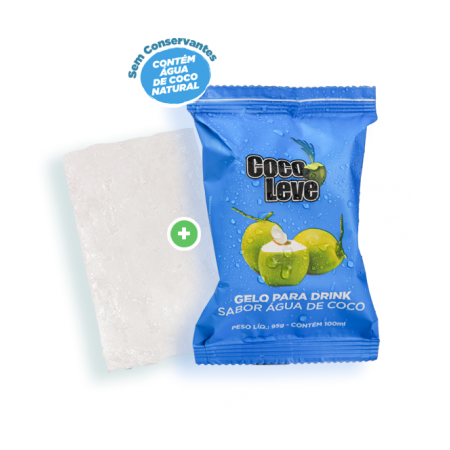 Gelo Sabor Água De Côco 95 Gr