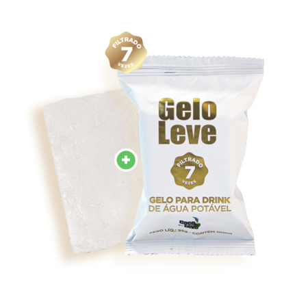 Gelo De Água Potável  95 Gr