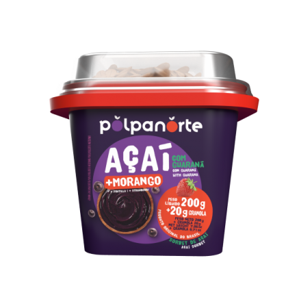Açaí Morango C/ Gran P. Norte 220G