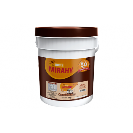 Doce Mirahy Cocada Branca Cremosa 9KG