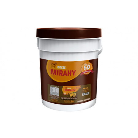 Doce Mirahy Bana Cremosa 9KG