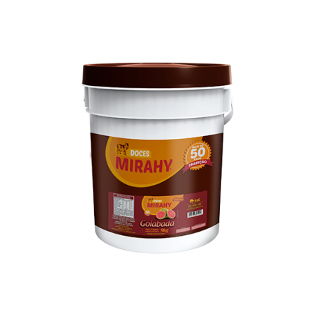 Doce Mirahy Goiaba Cremosa 9KG